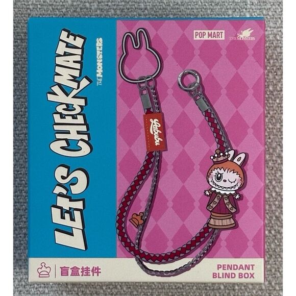 SEALED POP MART MONSTERS LABUBU Let’s Checkmate Series- Pendant Blind Box,BISHOP - Picture 2 of 10